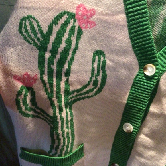 New ! 🔥🔥🍁Boho cactus cardigan - Picture 3 of 5